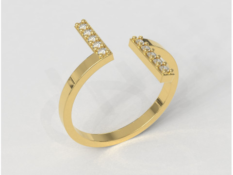 Diamond Ring Modello di stampa 3D