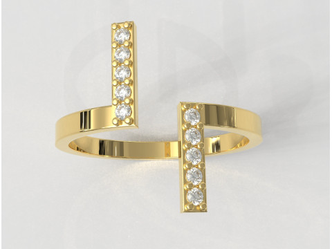 Diamond Ring Modello di stampa 3D