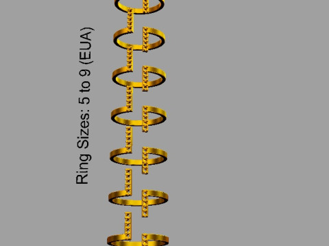 Diamond Ring Modello di stampa 3D