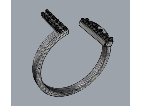 Diamond Ring Modello di stampa 3D