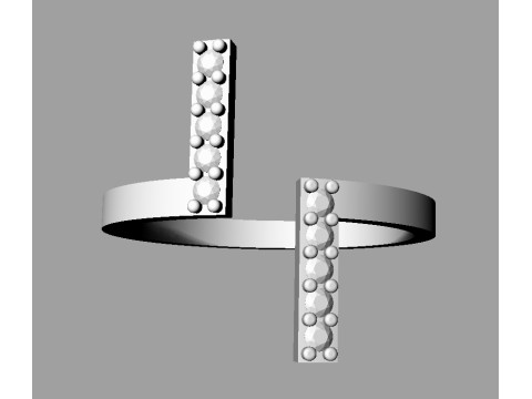 Diamond Ring Modello di stampa 3D