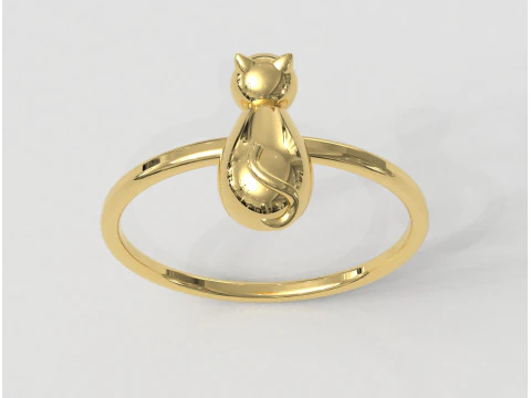 Kattenring 3D printmodel
