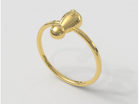 Cat Ring 3D प्रिंट मॉडल