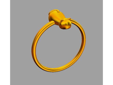 Cat Ring 3D प्रिंट मॉडल