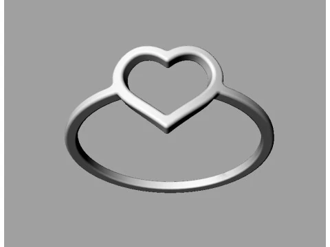 5 Geometrical Rings 3D Print Model