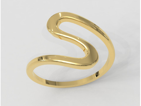 Wave Ring Modèles 3D en vedette