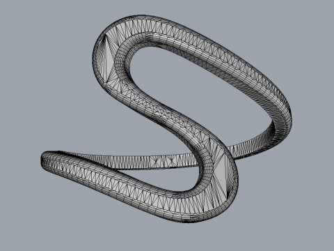 Wave Ring 3D Принт Модель