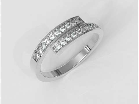 Diamond Ring 3Dプリントモデル