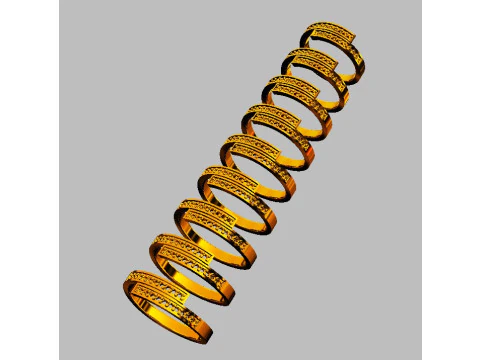 Diamond Ring 3D Print Model