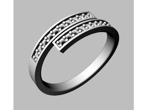 Diamond Ring 3D Print Model