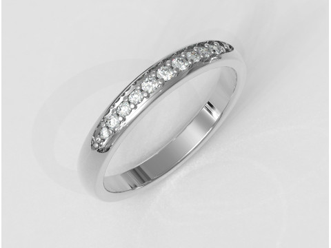 Diamond Degrade Half Band 3D 打印模型