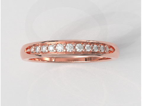 Diamond Degrade Half Band 3D 打印模型