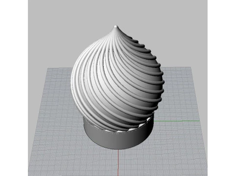 LED DESK LAMP 3D Print Model