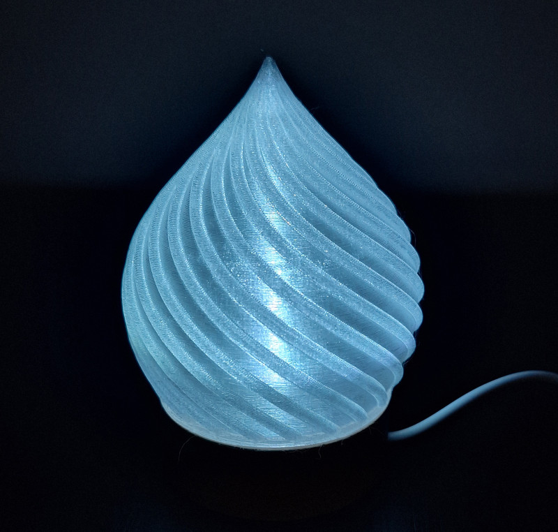 LED DESK LAMP 3Dプリントモデル .c4d .max .obj .3ds .fbx .stl .blend 