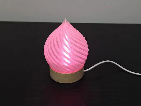 LED DESK LAMP 3D Print Model