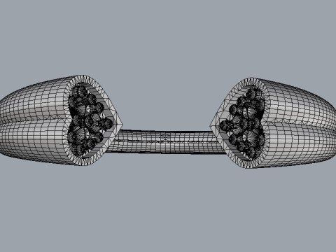 Heart Diamond Open Ring Model Cetak 3D