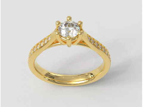 Обручка 5 мм 3D Принт Модель