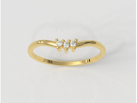 Diamond Ring Modelo de Impressão 3D