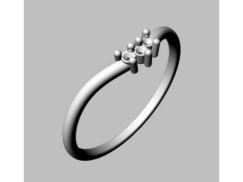 Diamond Ring Model do druku 3D