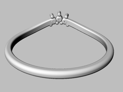 Diamond Ring Model do druku 3D