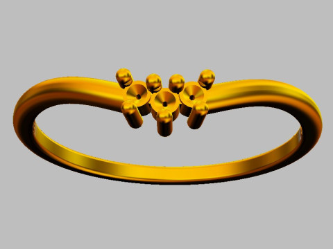 Diamond Ring Model do druku 3D