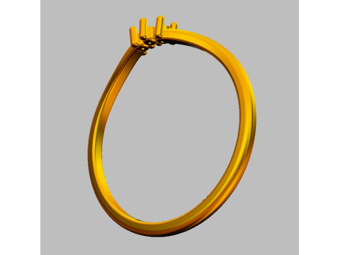 Diamond Ring Model do druku 3D