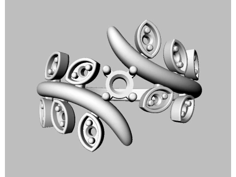 Anel de noivado de diamante Modelo de Impressão 3D
