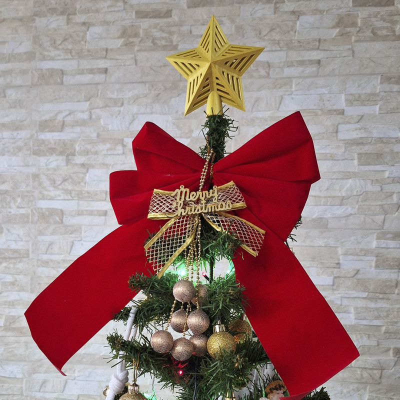 Christmas Star - Tree Topper 3D-printmodel .c4d .max .obj .3ds .fbx .stl .blend 