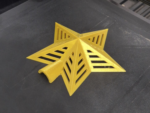 Christmas Star - Tree Topper 3D-printmodel