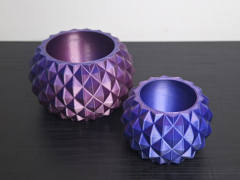 2 Pinaple Vases - No Support Modello di stampa 3D