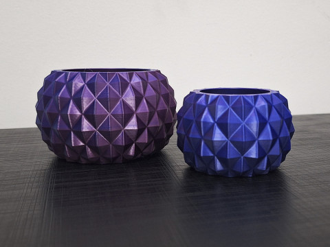 2 Pinaple Vases - No Support 3D 프린트 모델