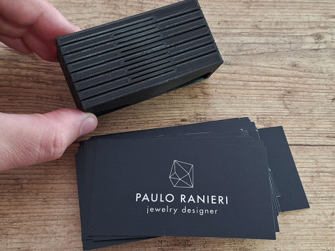 Business Card Holder 3D-printmodel
