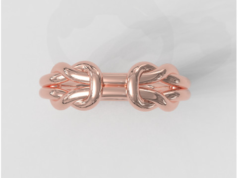 Knot Ring 3D प्रिंट मॉडल