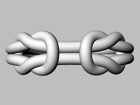 Knot Ring 3D प्रिंट मॉडल