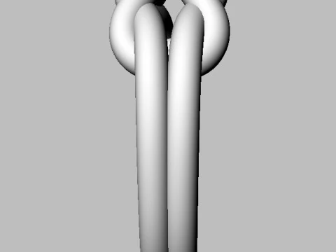 Knot Ring 3D Print Model