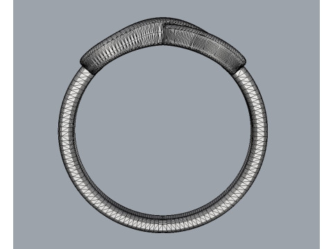 Infinity Love Ring 3D 打印模型