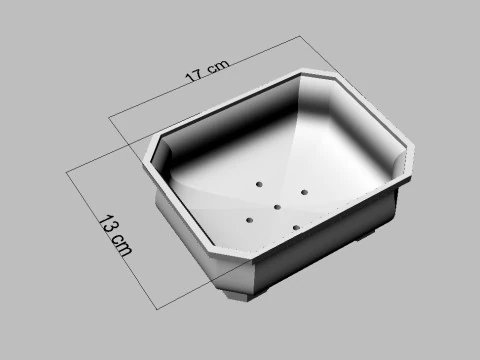 Bonsai Vase - No Support 3D Print Model