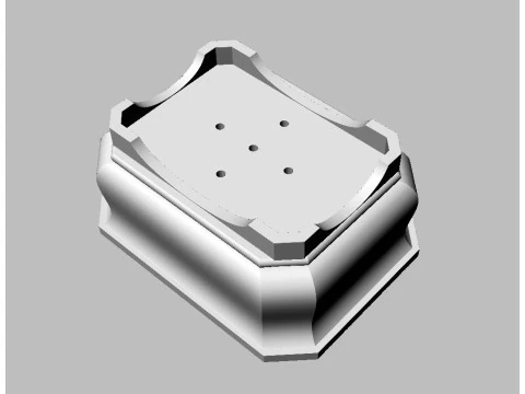Bonsai Vase - No Support 3D Print Model