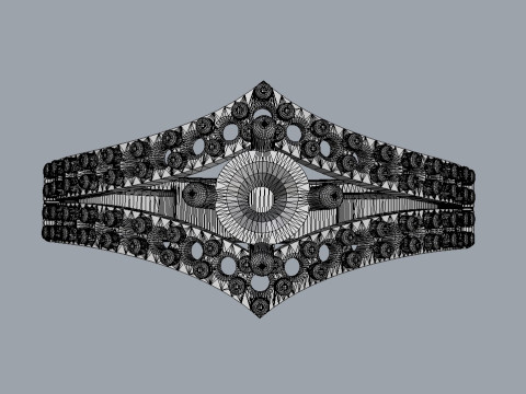 Engagement - Gesmtone Ring 3D Print Model
