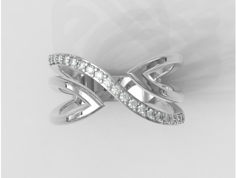 Diamond Ring 3Dプリントモデル