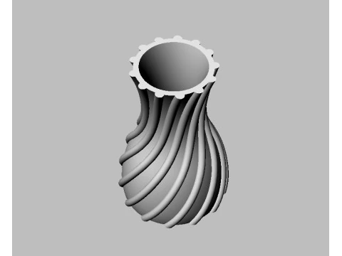 Decorative Vase 3D Print Model