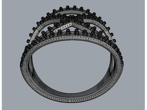 Diamond Ring Modelo de impresión 3D