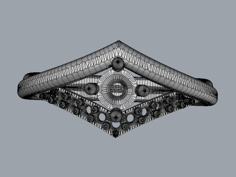 35mm Diamond Engagement Ring Modello di stampa 3D