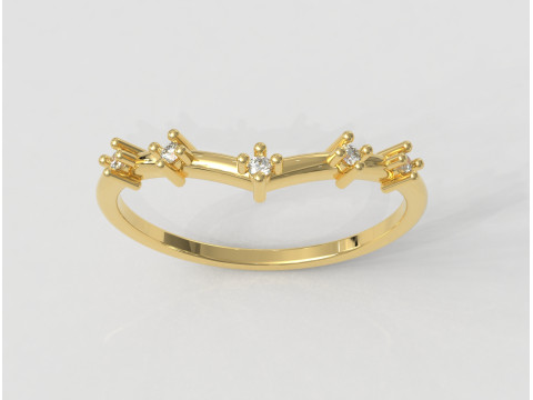 Diamond Ring Modèles 3D en vedette