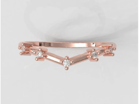 Diamond Ring 3D Print Model