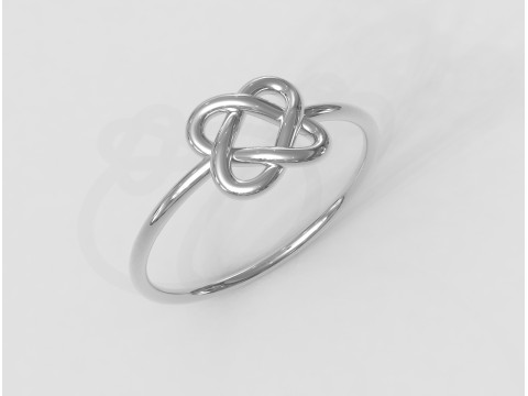 Celtic Knot Ring 3Dプリントモデル