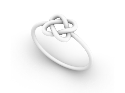 Celtic Knot Ring 3Dプリントモデル