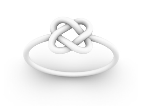 Celtic Knot Ring 3Dプリントモデル