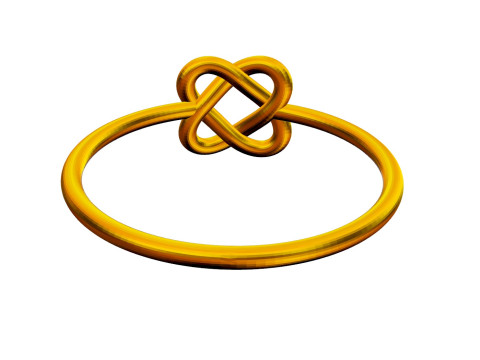 Celtic Knot Ring 3Dプリントモデル