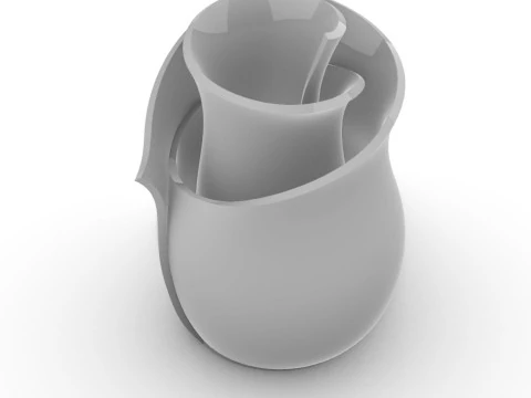 Flower Vase 3D Print Model